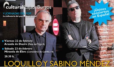 Loquillo y Sabino en Aranda de Duero