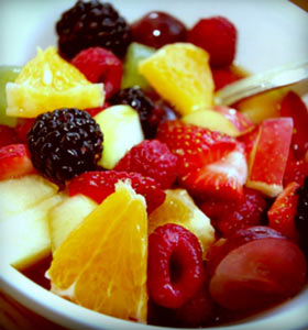 Macedonia de frutas