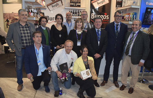 César Rico, Presidente de la Diputación de Burgos, visitó la representación provincial Visita de César Rico a Madrid Fusión