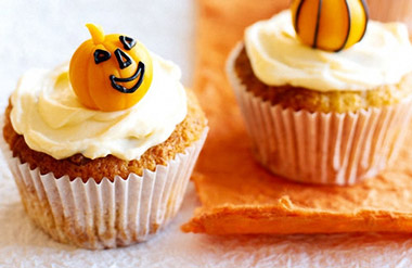  Muffins integrales de calabaza.