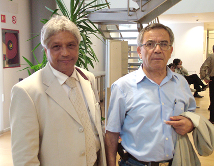 mandyrifat Dr. Lescayllers (dcha.) y Dr.Atfe