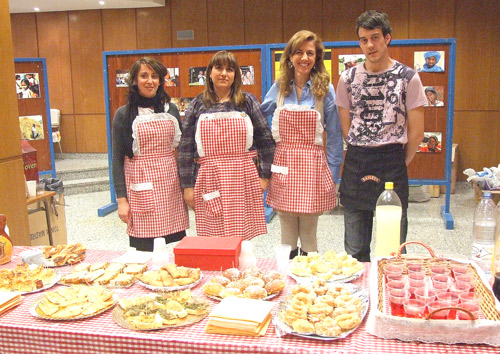 Parte del Equipo de Manos Unidas Aranda Fotografía: Javier Marqués