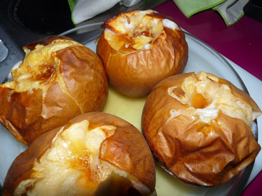 Manzanas asadas Manzanas asadas