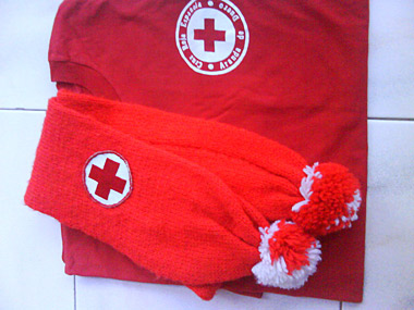 Equipación de Cruz Roja Aranda de Duero Foto: Merche Abad