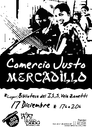 Mercadillo de Comercio Justo en el IES Vela Zanetti