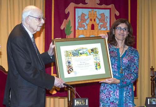 Dª Raquel González y D. François Michelin Callies Dª Raquel González y D. François Michelin Callies