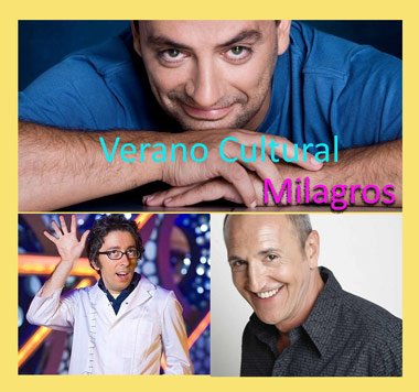 Los populares monologuistas Bermúdez, Flippy y Juan Solo Juan Solo, Flippy y Bermúdez
