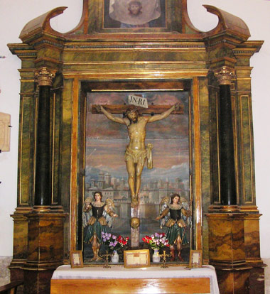 Altar Miserere Iglesia de Sotillo de la Ribera