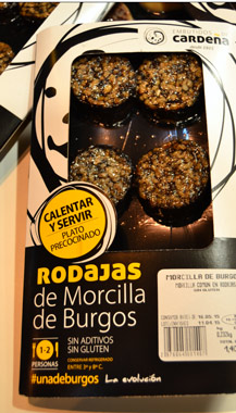 Rodajas de Morcilla de Burgos