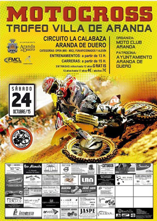 Motocross: Trofeo Villa de Aranda Motocross: Trofeo Villa de Aranda