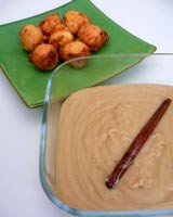 Dulces típicos: Natillas y Bunuelos