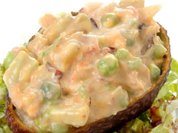 Ensaladilla rusa con salsa ligera (Argentina)