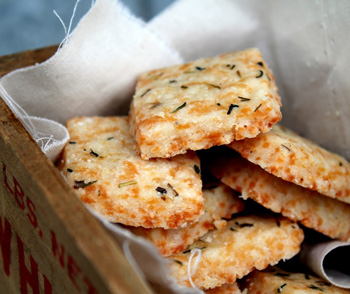 Galletas saladas de zanahoria