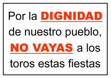 No vayas a los Toros