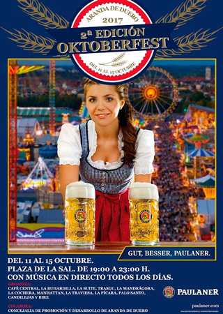 II Edición de la Oktoberfest II Edición de la Oktoberfest en Aranda de Duero
