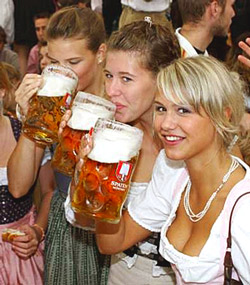 Celebración de la Oktoberfest