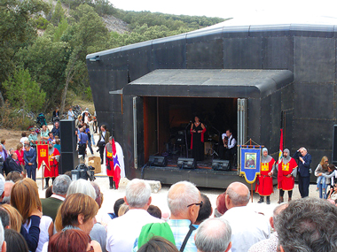 Acto de inauguración de la Capilla