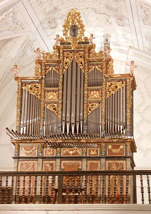 Órgano barroco de la iglesia de San Bartolomé (1725)