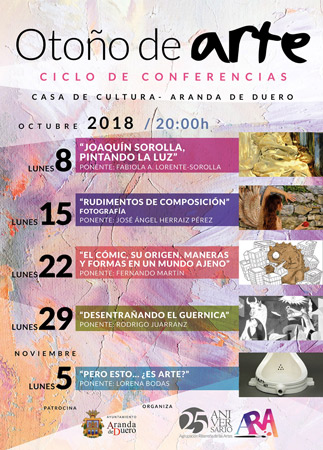 Ciclo de Conferencias "Otoño de Arte" Ciclo de Conferencias "Otoño de Arte"