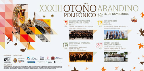 XXXIII Otoño Polifónico Arandino XXXIII Otoño Polifónico Arandino