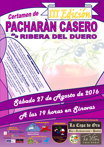 Certamen de Pacharán Casero de la Ribera del Duero Certamen de Pacharán Casero de la Ribera del Duero