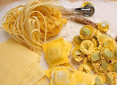 Distintos tipos de pasta Distintos tipos de pasta