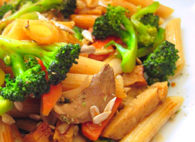 Pasta con verduras