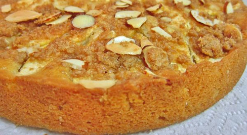 Pastel de calabaza con almendras Pastel de calabaza con almendras