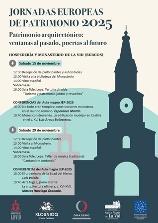 El patrimonio arquitectónico, a debate en el Monasterio de La Vid