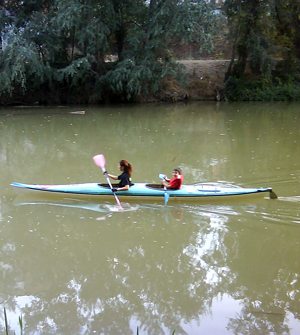 Piraguas en Rio Duero