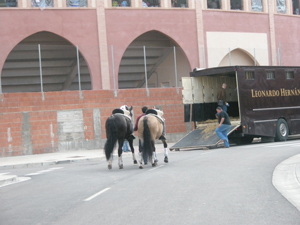"Instalaciones" en la vía pública