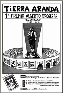 Cartel Peña Tierra Aranda