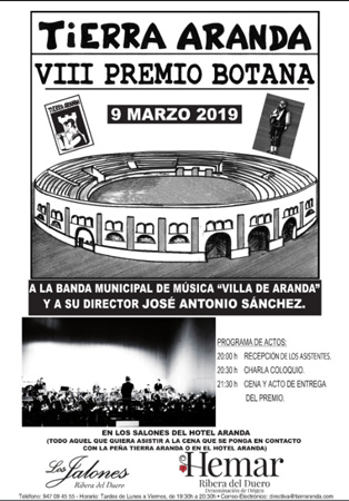Cartel Premio Botana 2019 Cartel Premio Botana 2019