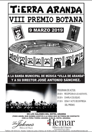 Cartel Premio Botana 2019