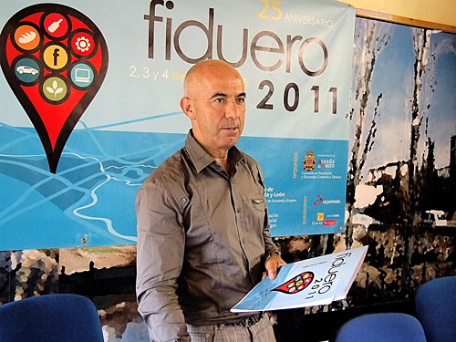El Concejal D.Javier Rojas durante el acto de presentación Fotografía: Merche Abad | Presentación de Fiduero 2011