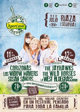 Cartel del I Huercasa Country Festival