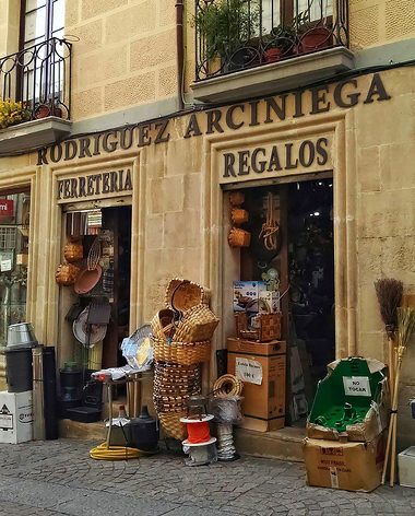 Comercio tradicional en Aranda de Duero