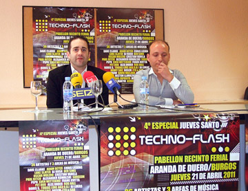 Rueda de prensa de presentación de Techno-Flash 2011