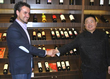El vino de Aranda de Duero ya está en China El vino de Aranda de Duero ya está en China