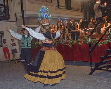 Actuación de la Banda de Silleda en Aranda de Duero