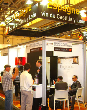 Stand de Castilla y León en Vinexpo