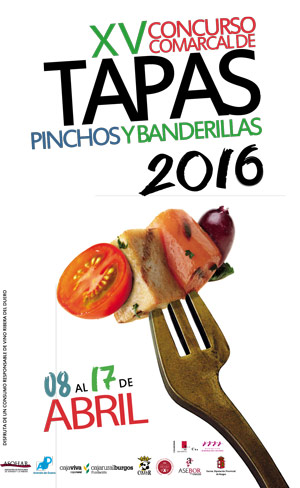 Cartel anunciador del Concurso de Tapas Cartel del Concurso de Tapas