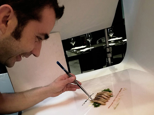 Fotografía: el Chef arandino y Asesor Gastronómico, Sergio Marqués Fotografía: el Chef arandino y Asesor Gastronómico, Sergio Marqués