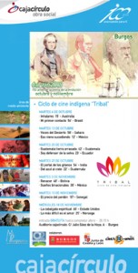 tarjeton cara a2 152x300 Ciclo de Cine Indígena Tribal
