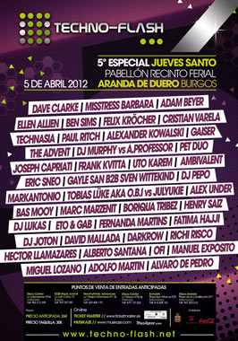 Cartel techno-flash-2012