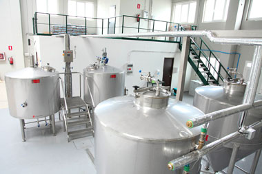 Instalaciones de la fábrica Tesela en Aranda de Duero