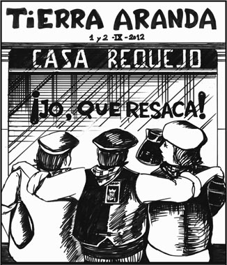 Cartel de la Peña "Tierra Aranda"
