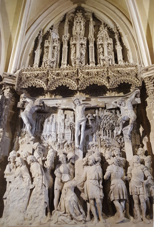 Detalle del Trasaltar de la catedral de Burgos