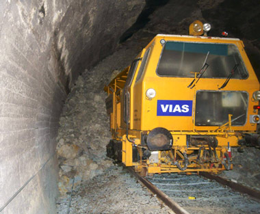 Derrumbamiento en el Túnel de Robregordo |  Bateadora 