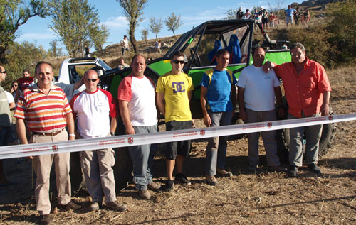 La espectacular prueba estuvo organizada por los hermanos Arranz